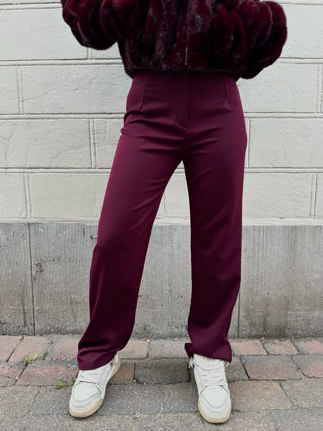 Nora Pants Bordeaux