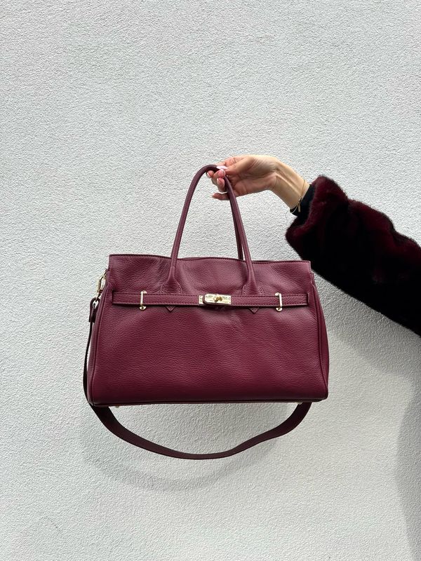 Bibi Bag Bordeaux Leer
