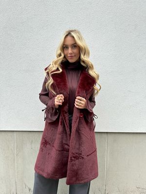 Lore Coat Bordeaux