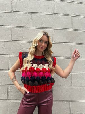 Maya Pull Hand Made Red