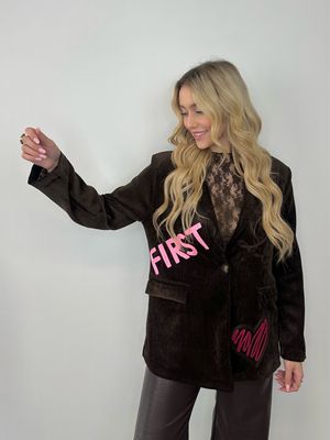 Love Blazer Brown