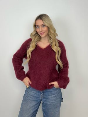 Helena Pull Bordeaux