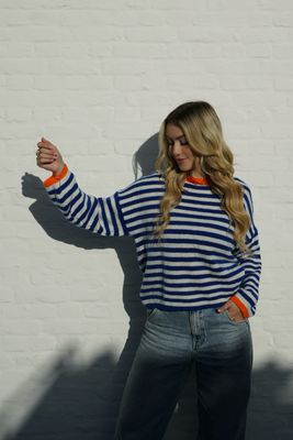 Lola Pull Blue/Orange