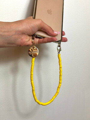 Lena Phone Chain Yellow