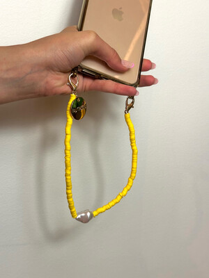 Lola Phone Chain Yellow