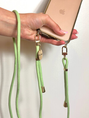 Luna Phone Chain Olive Green