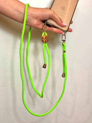 Luna Phone Chain Fluo Green