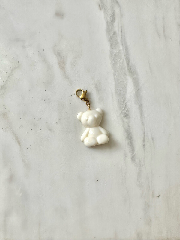 Charm White Teddy