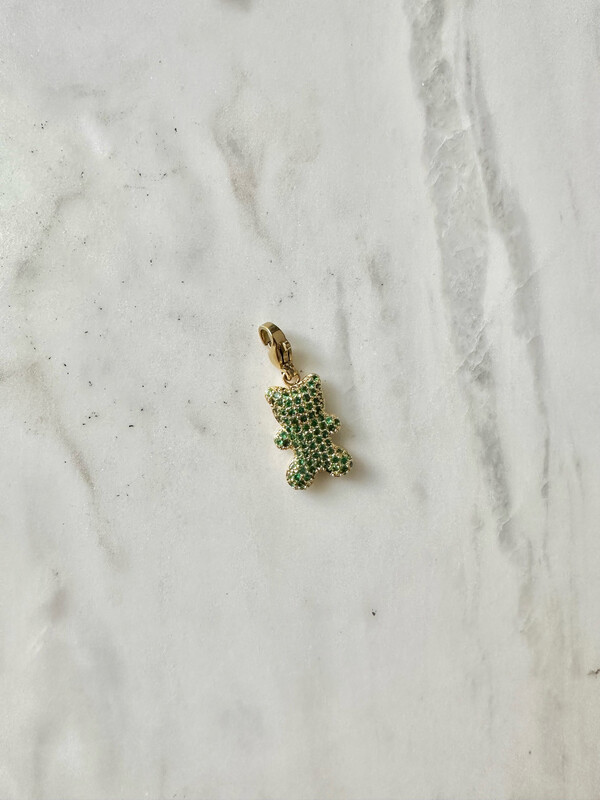 Charm Green Diamant Teddy