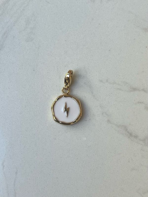 White Lightning charm
