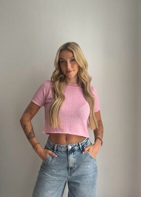 Sarah T-shirt Pink