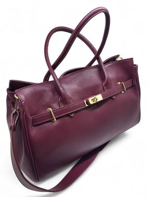 Bibi Bag Bordeaux Leer
