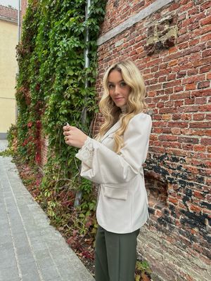 Laurien Blazer Cream