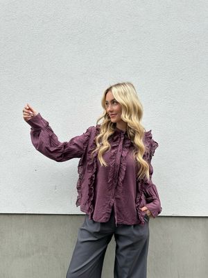 Gigi Blouse Bordeaux