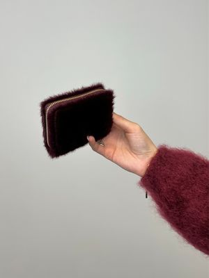 Demi Wallet Bordeaux
