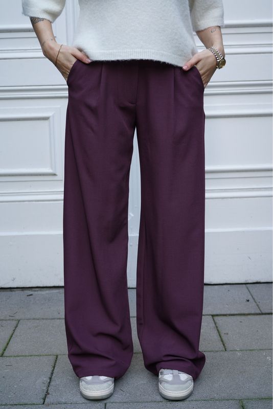 Lilly Pants Bordeaux