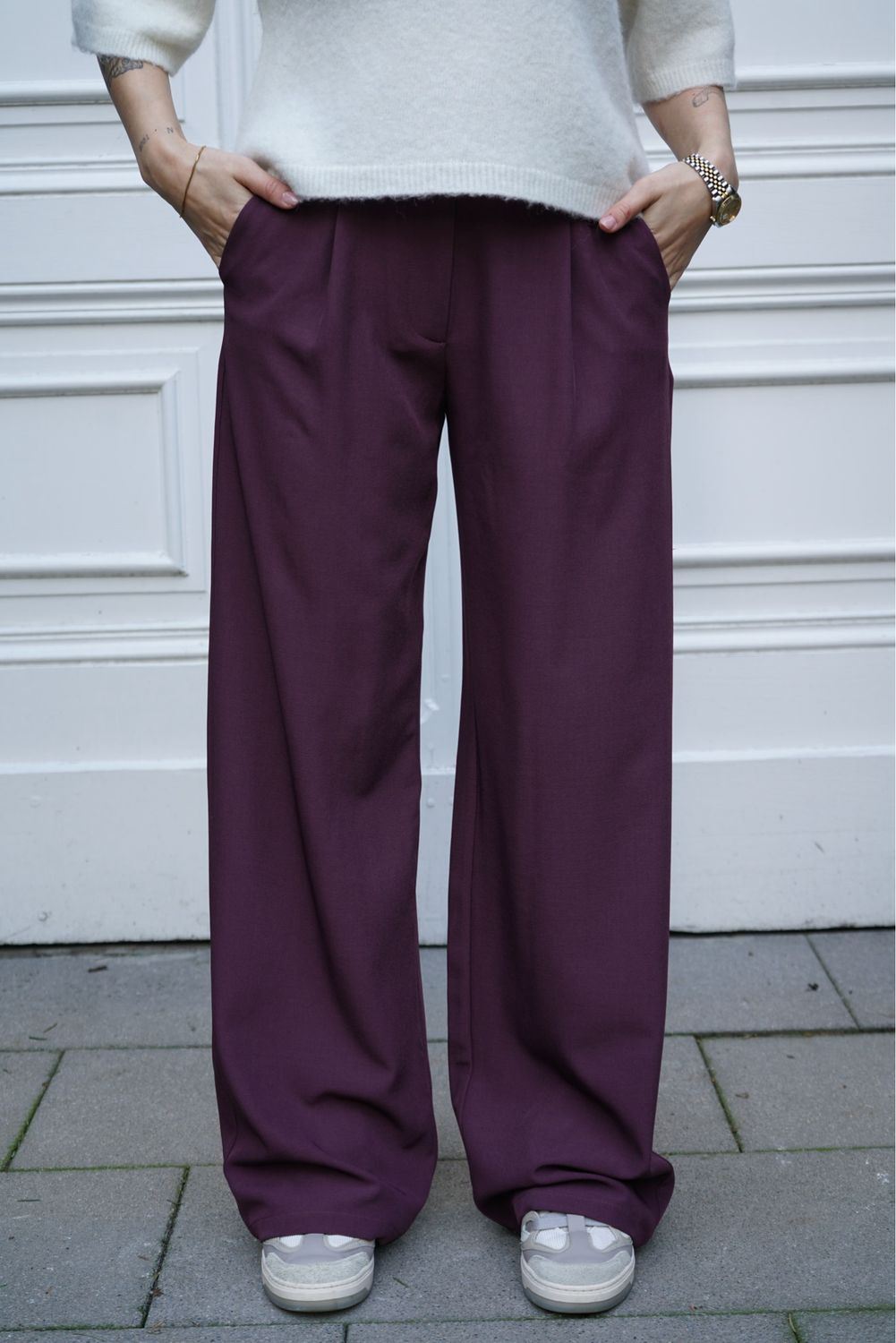 Lilly Pants Bordeaux