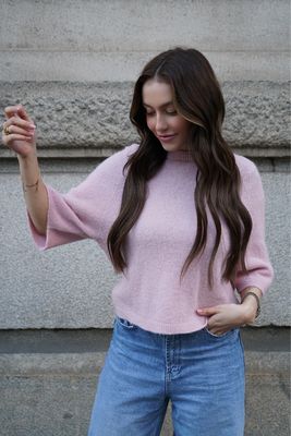 Lis Pull Baby Pink 30% Baby Alpaca