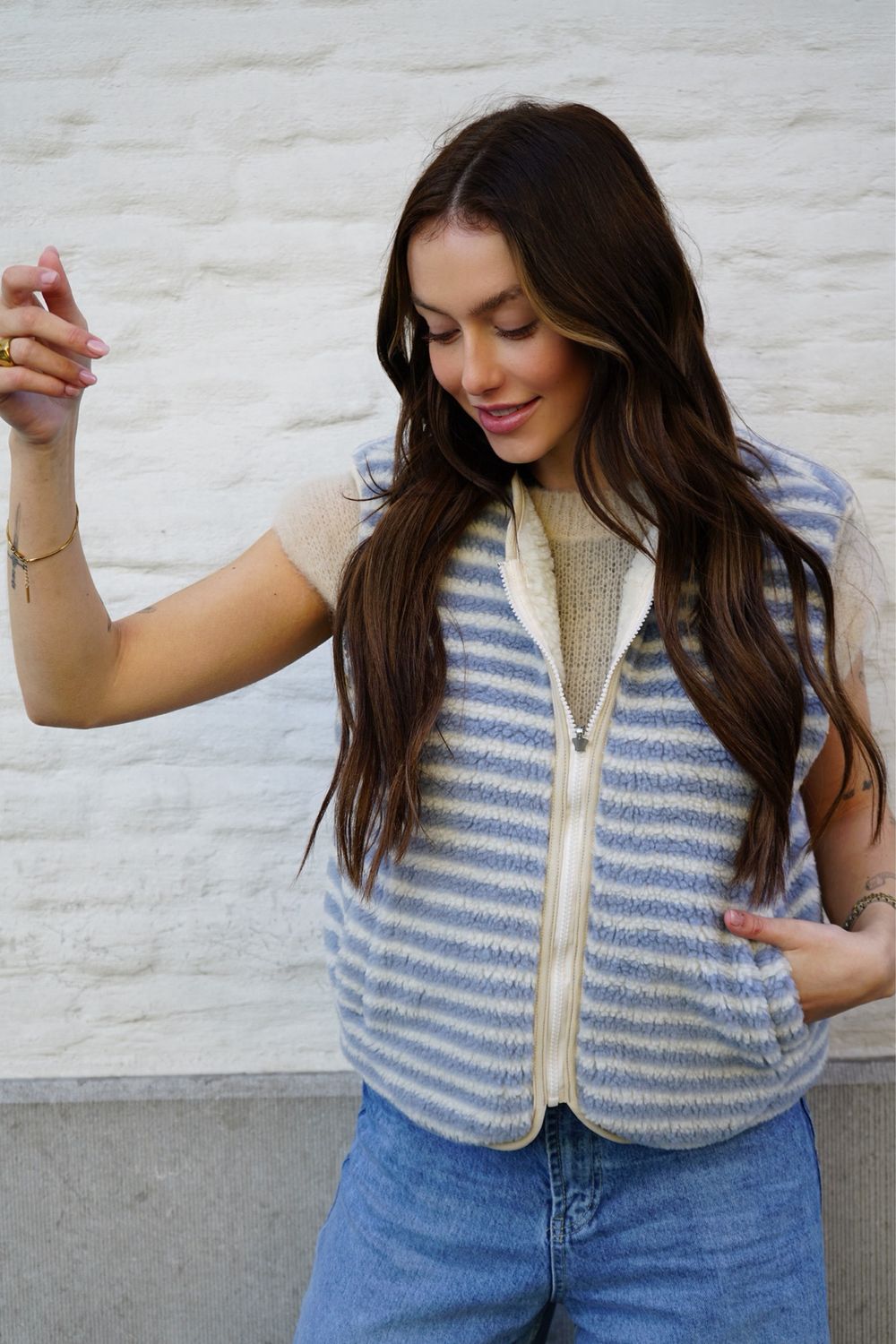 Lisa Bodywarmer Blue