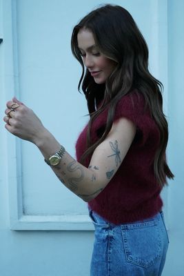Lea Pull Bordeaux