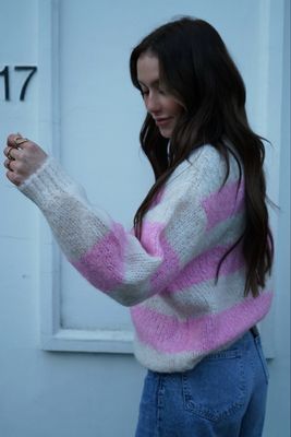 Céline Pull White/Pink