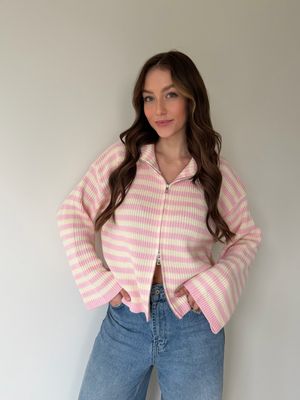 Saar Pull White/Pink