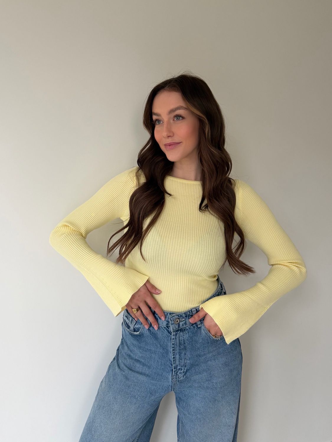 Tess Shirt Yellow