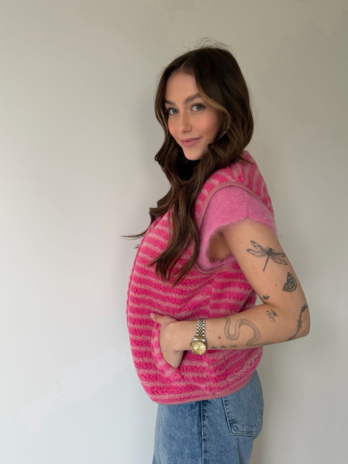 Zoë Bodywarmer Pink