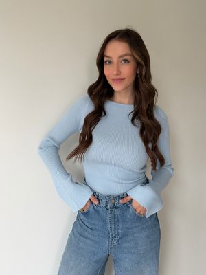 Tess Shirt Baby Blue