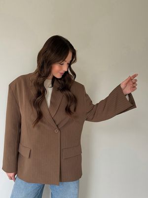 Meli Blazer Beige