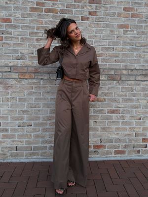 Esther Blouse Taupe