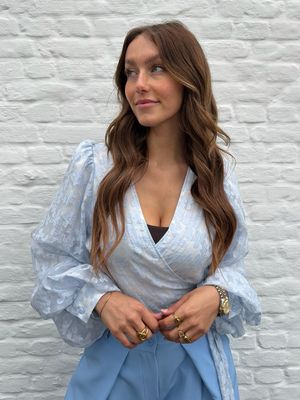 Eva Blouse Blue