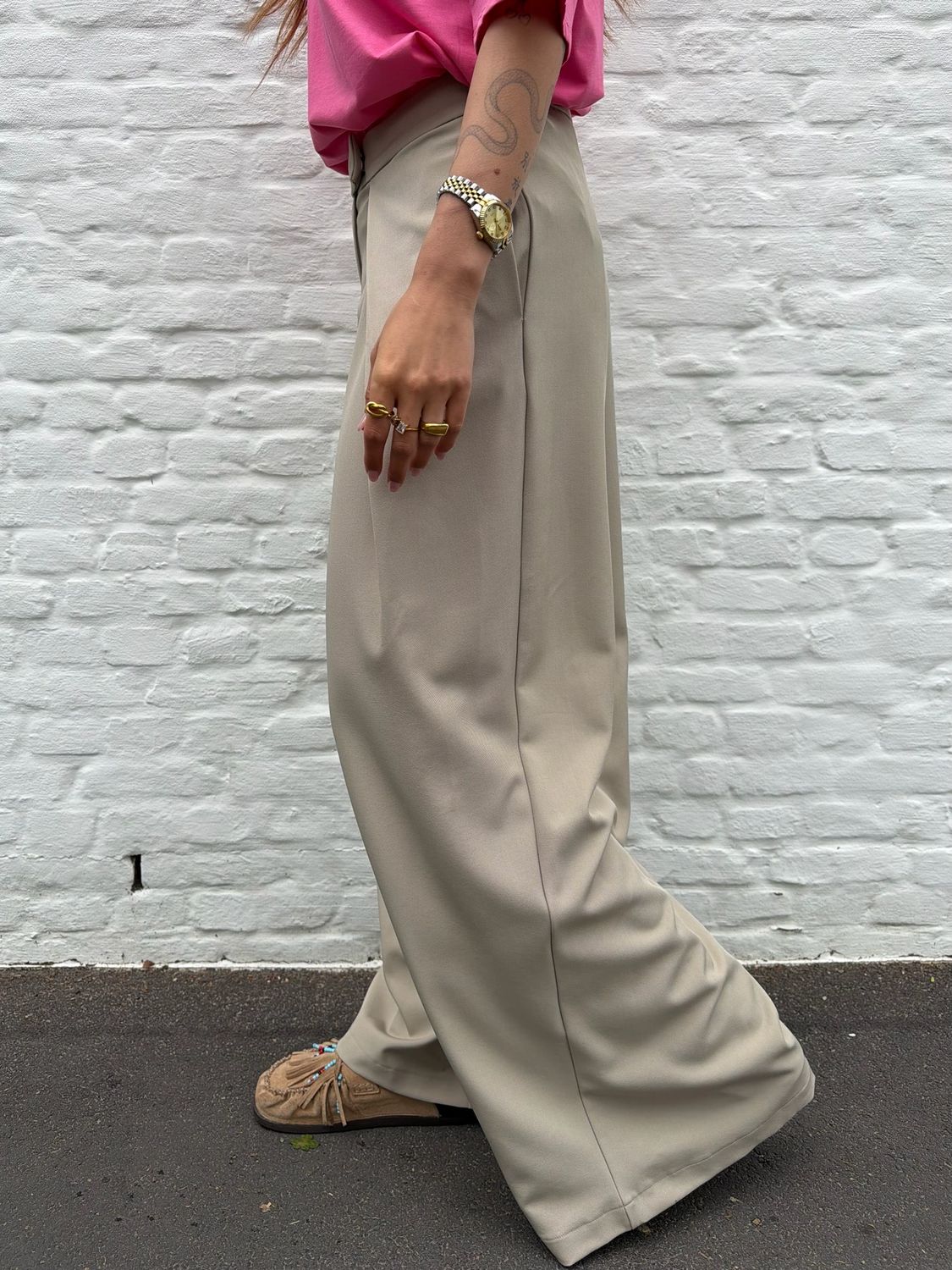 Roos Pants Beige