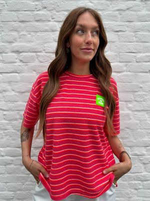 Laura T-shirt Pink/Orange