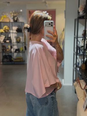 Céline T-shirt Baby Pink