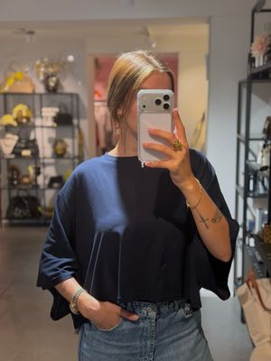 Céline T-shirt Navy Blue