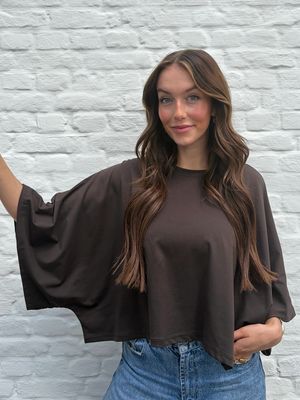 Céline T-shirt Brown