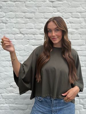 Céline T-shirt Khaki