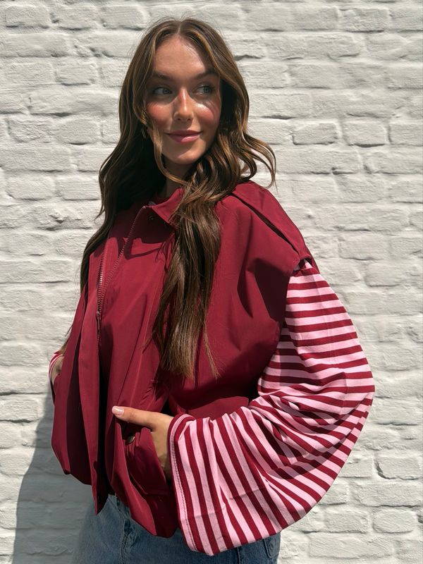 Sarah Jacket Bordeaux