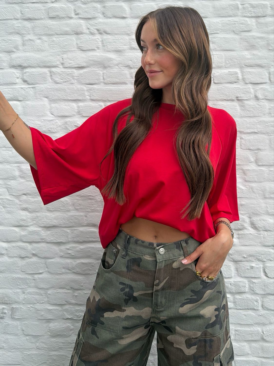 Demi T-shirt Red