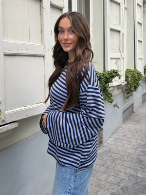 Amber Longsleeve Brown/Blue