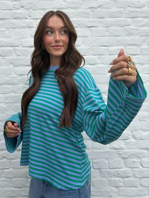 Amber Longsleeve Blue/Green