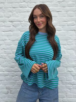 Amber Longsleeve Blue/Green