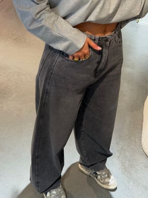 Lynn Balloon Jeans Grey