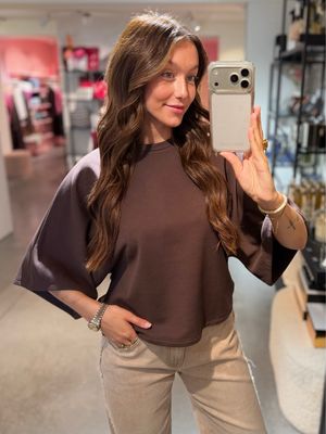 Natalie T-shirt Brown