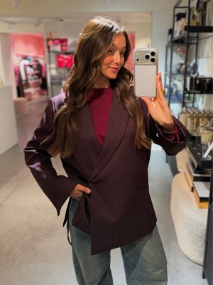 Caro Blazer Bordeaux