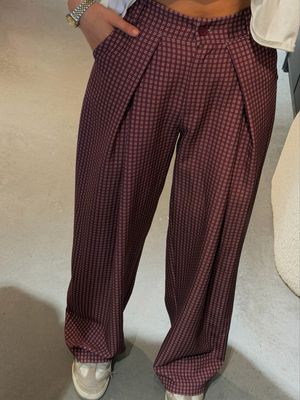 Laura Pants Bordeaux