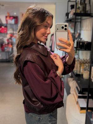 Maya Jacket Bordeaux