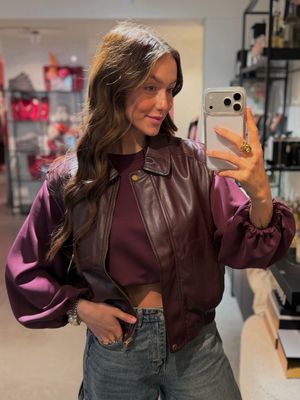 Maya Jacket Bordeaux