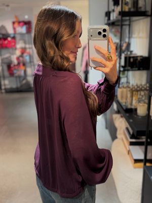 Naomi Blouse Bordeaux